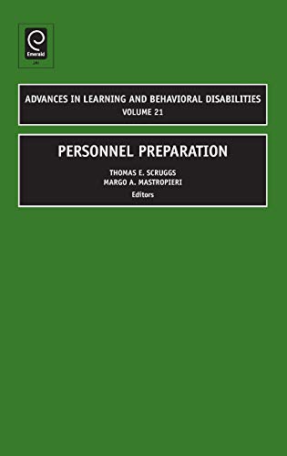 Personnel Preparation (Advances in Learning & Behavioral Disabilities)