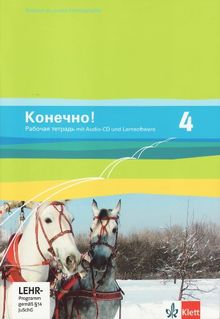 Konetschno!. Russisch als 2. Fremdsprache / Arbeitsheft mit Audio-CD und Lernsoftware zum Download