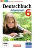 Deutschbuch Gymnasium - Rheinland-Pfalz: 6. Schuljahr - Arbeitsheft mit Lösungen und Übungs-CD-ROM
