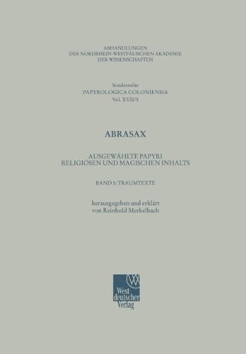 Traumtexte (Abhandlungen der Nordrhein-Westfälischen Akademie der Wissenschaften)