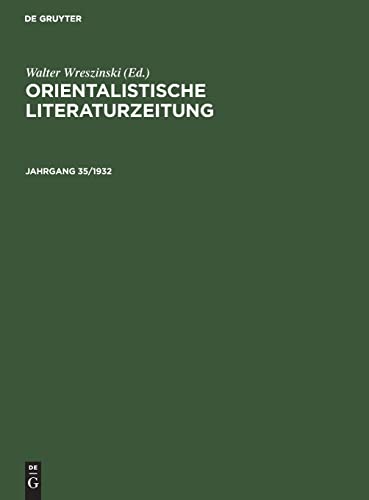 Orientalistische Literaturzeitung
