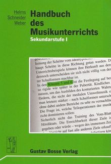 Handbuch des Musikunterrichts. Sekundarstufe I