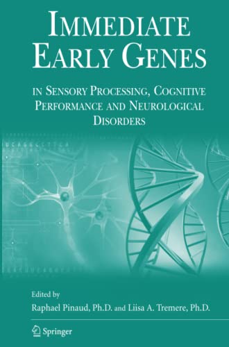 Immediate Early Genes in Sensory Processing, Cognitive Performance and Neurological Disorders