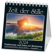 Zeit der Stille 2024: Kalender mit Psalmworten und Fotos zur Besinnung