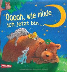 Ooooh, wie müde ich jetzt bin ...