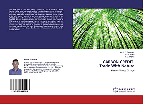 CARBON CREDIT - Trade With Nature: Key to Climate Change