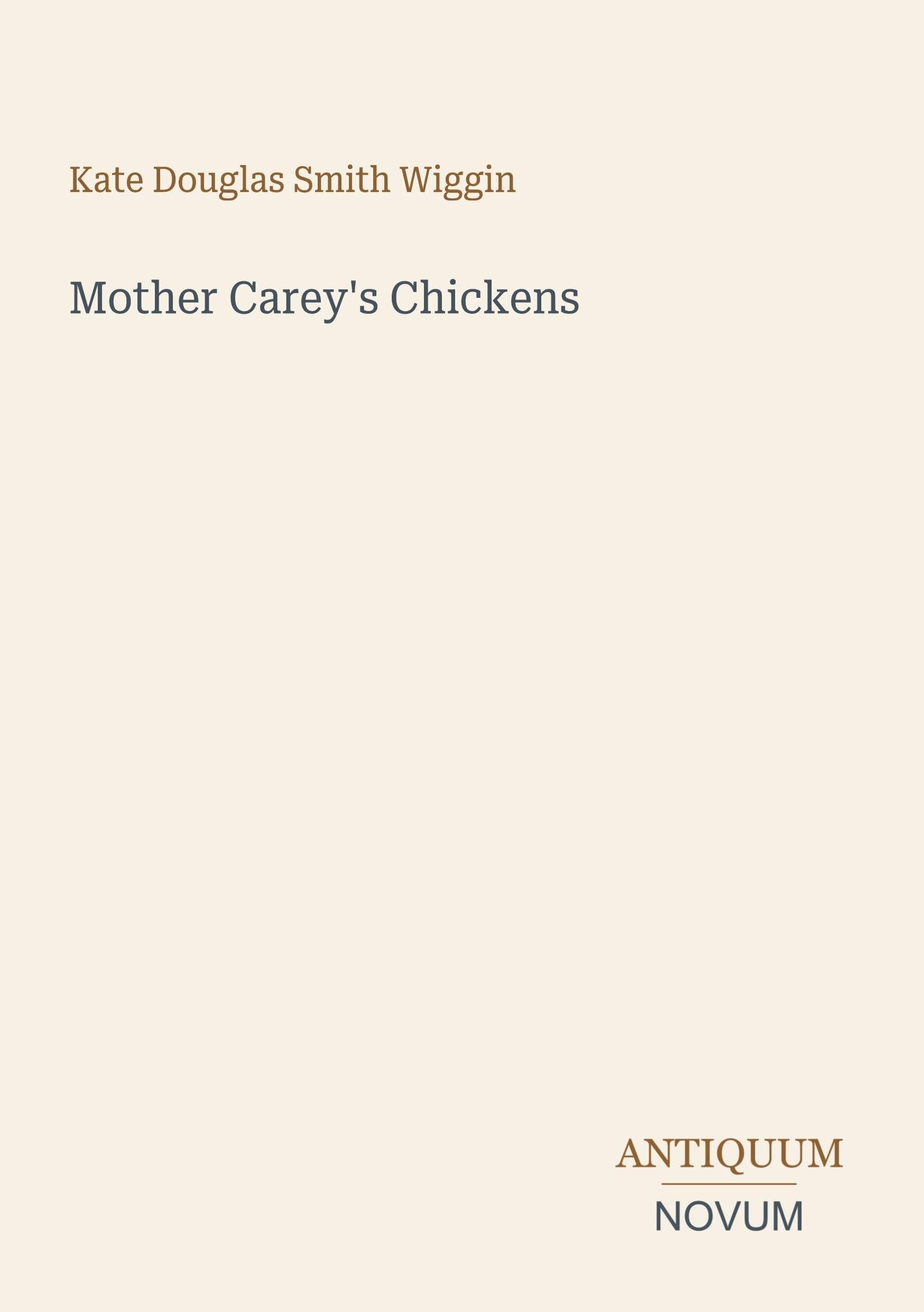 Mother Carey's Chickens
