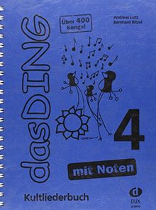 Das Ding mit Noten 4: Kultliederbuch von Andreas Lutz, Bernhard Bitzel | Buch | Zustand gut