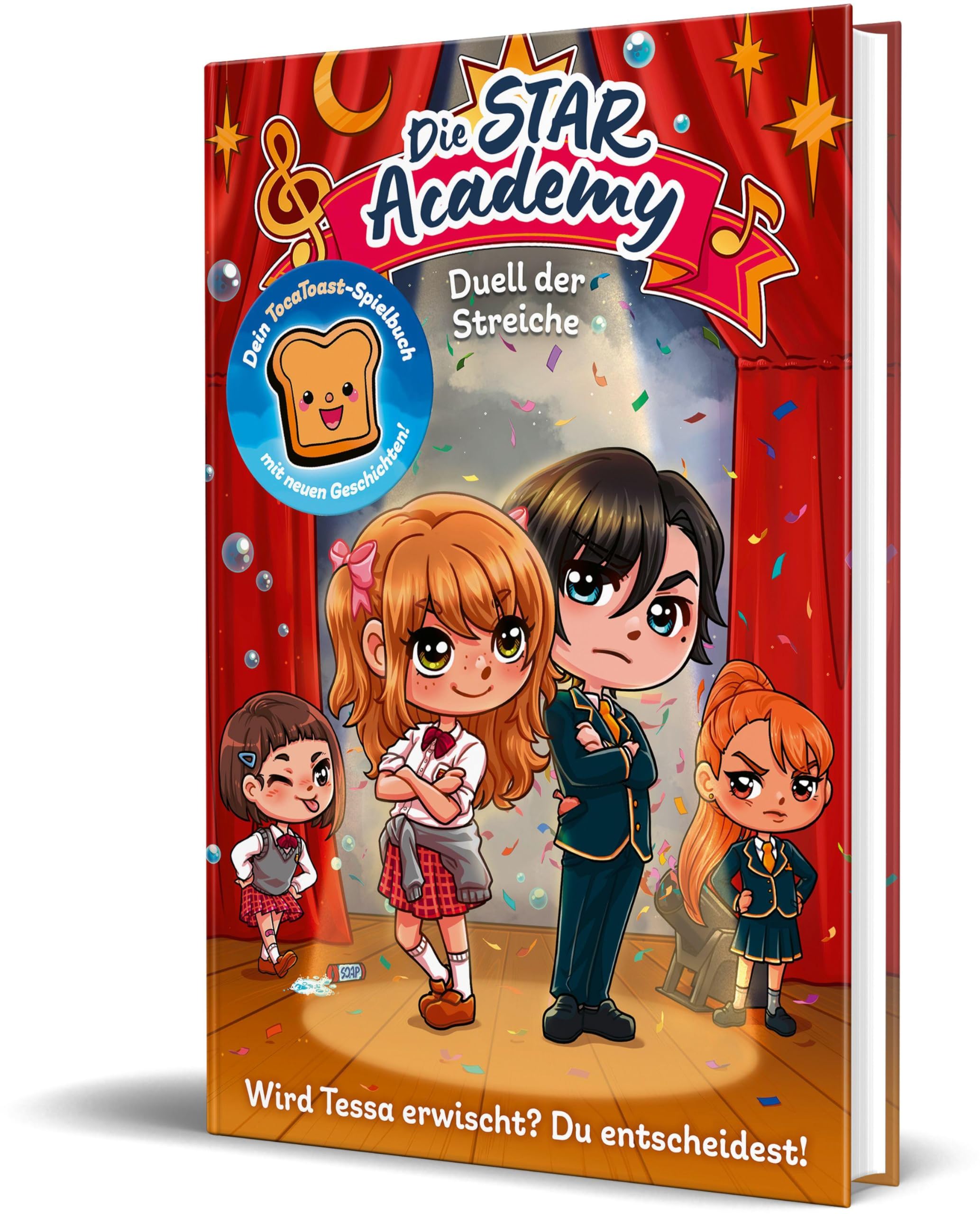 Die Star Academy: Duell der Streiche: Wird Tessa erwischt? Du entscheidest! Ein Spielbuch von TocaToast