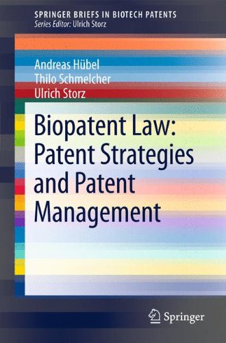 Biopatent Law: Patent Strategies and Patent Management (Springer Briefs in Biotech Patents)