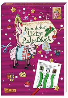 Mein dicker Winter-Rätselblock: Band 6: Rätsel, Knobelaufgaben, Scherzfragen und vieles mehr (6)