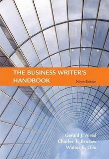 The Business Writer's Handbook