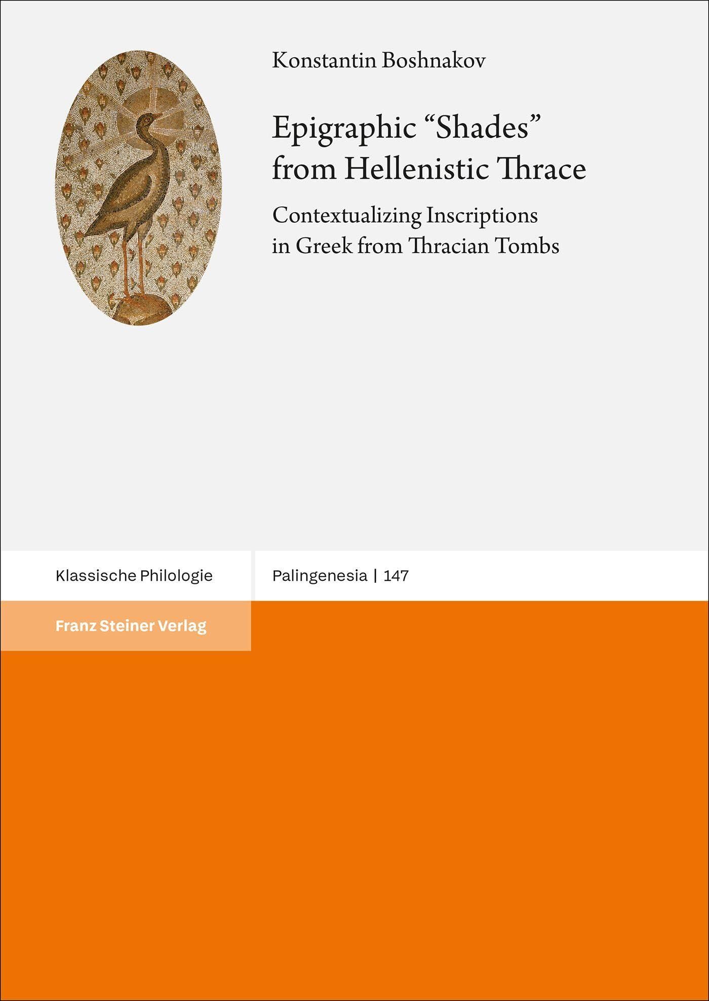 Epigraphic Shades from Hellenistic Thrace