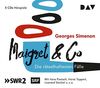 Maigret & Co - Die rätselhaftesten Fälle: Hörspiele mit Hans Paetsch, Horst Tappert u.v.a. (5 CDs)