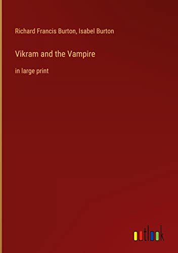 Vikram and the Vampire: in large print