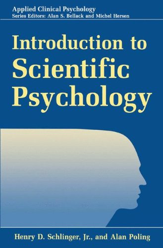 Introduction to Scientific Psychology (Nato Science Series B:)