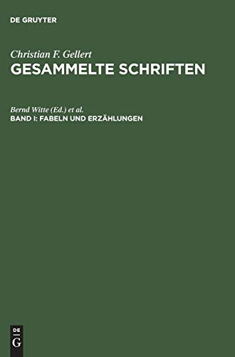 Gesammelte Schriften, 7 Bde., Bd.1, Fabeln und Erzählungen