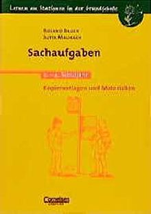 Lernen an Stationen in der Grundschule - Bisherige Ausgabe: Lernen an Stationen in der Grundschule, Kopiervorlagen und Materialien, Sachaufgaben