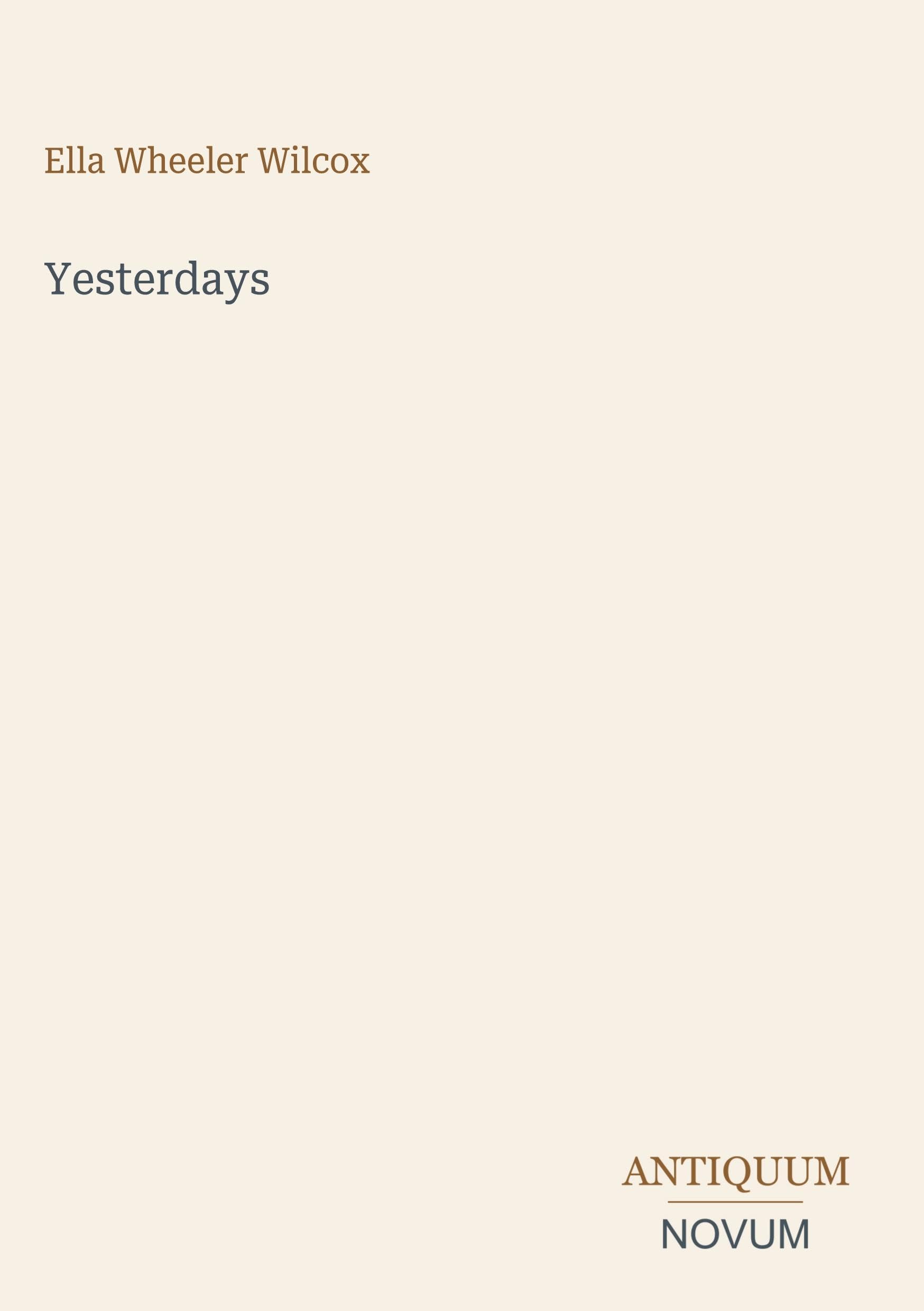 Yesterdays