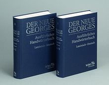 Der neue Georges: Ausführliches Handwörterbuch Lateinisch-Deutsch (in 2 Bänden)