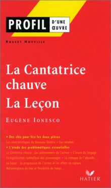 La cantatrice chauve (1850), La leçon (1851), Eugène Ionesco