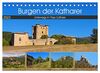 Burgen der Katharer - Unterwegs im Pays Cathare (Tischkalender 2023 DIN A5 quer), Calvendo Monatskalender