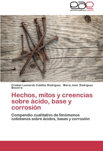 Hechos, mitos y creencias sobre ácido, base y corrosión: Compendio cualitativo de fenómenos cotidianos sobre ácidos, bases y corrosión