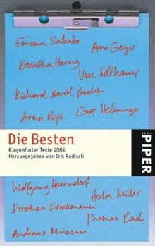 Die Besten 2004. Klagenfurter Texte