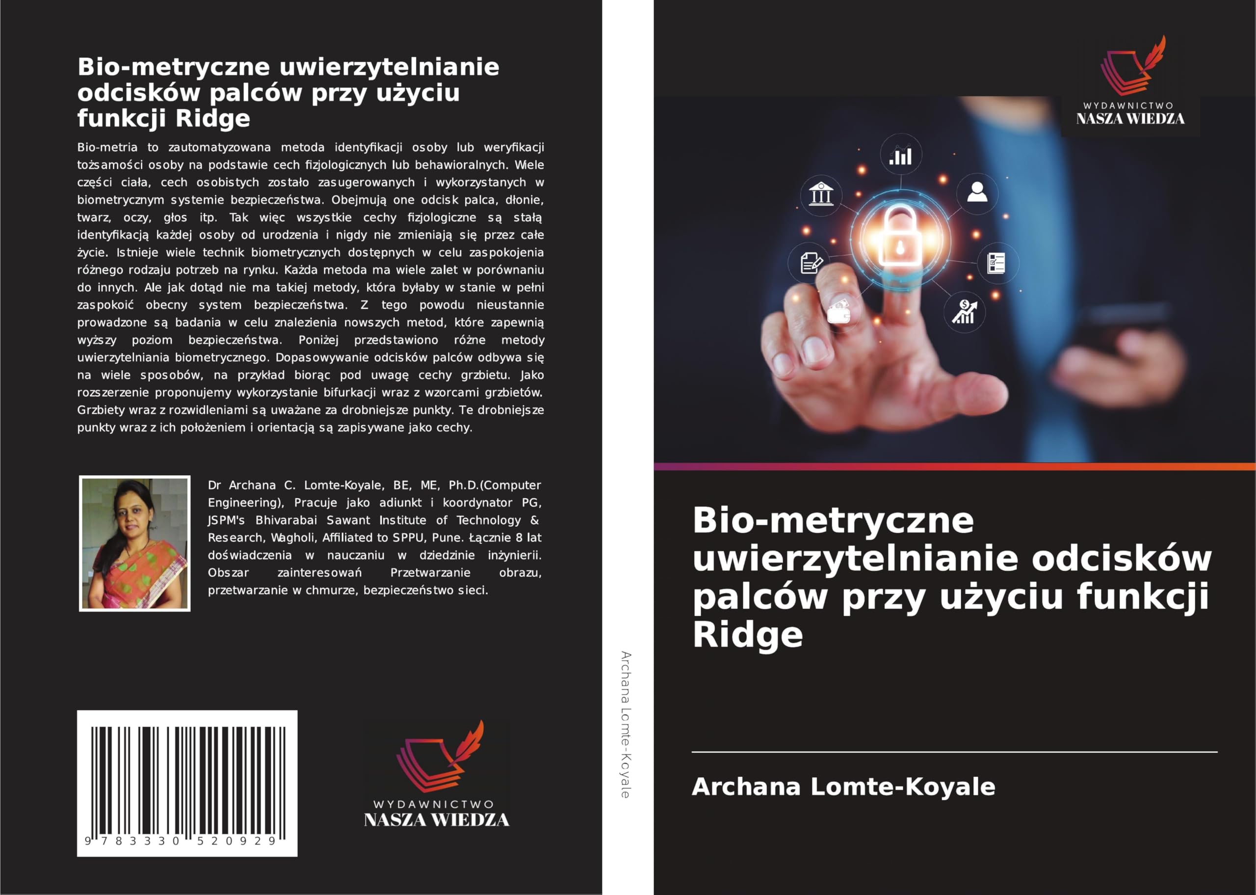 Bio-metryczne uwierzytelnianie odcisków palców przy u¿yciu funkcji Ridge