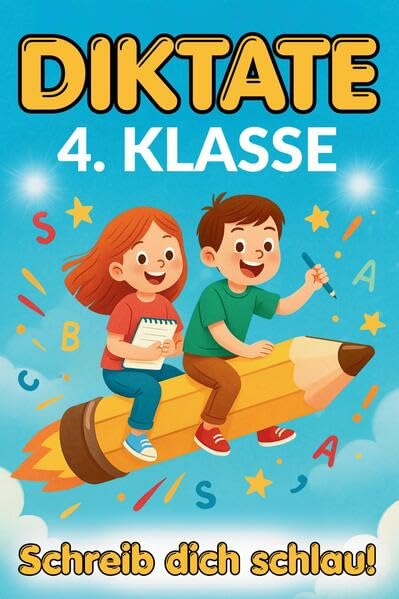 Schreib dich schlau! Diktate 4. Klasse: 134 kindgerechte 5-Minuten-Diktate – Rechtschreibung üben mit Motivation, Freude und Lernerfolg