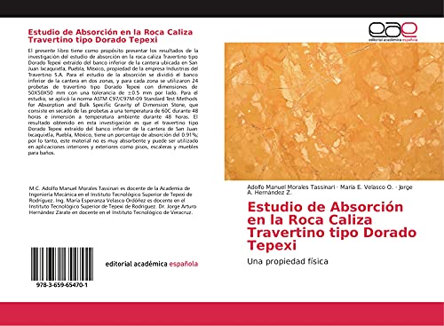 Estudio de Absorción en la Roca Caliza Travertino tipo Dorado Tepexi: Una propiedad física
