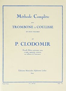 METHODE VOLUME 1 TROMBONE A COULISSE