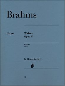 Walzer Op 39. Klavier