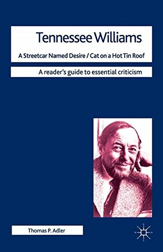 Tennessee Williams - A Streetcar Named Desire/Cat on a Hot Tin Roof (Readers' Guides to Essential Criticism)