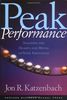 Peak Performance: Strategies for Achieving Profits Today and Growth Tomorrow Through Web Services: Aligning the Hearts and Minds of Your Employees