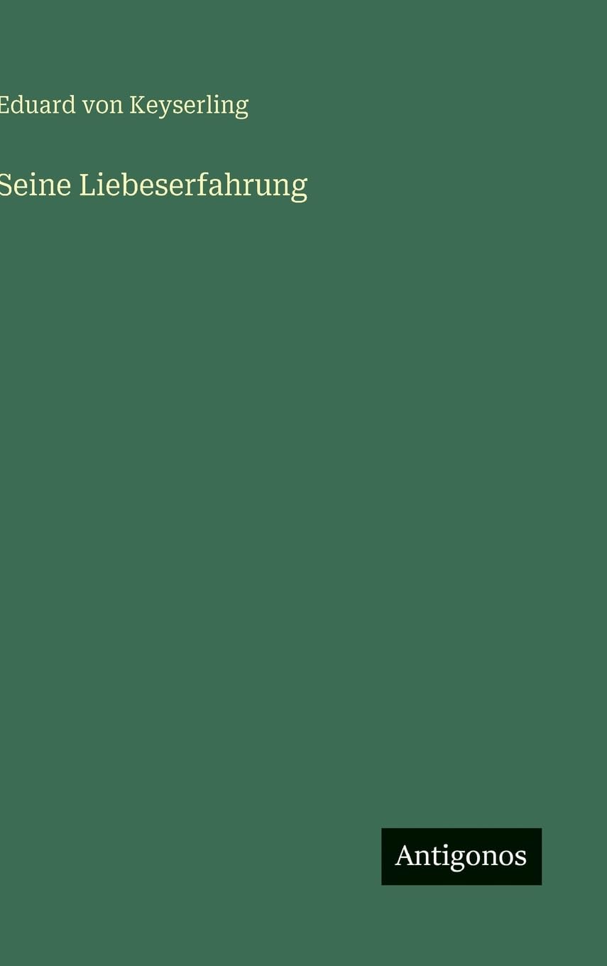 Seine Liebeserfahrung