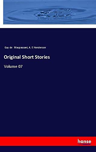 Original Short Stories: Volume 07