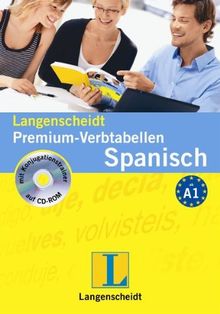 Langenscheidt Premium-Verbtabellen Spanisch - Buch mit CD-ROM