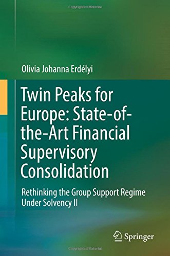 Twin Peaks for Europe: State-of-the-Art Financial Supervisory Consolidation: Rethinking the Group Support Regime Under Solvency II