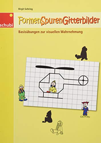Formen-Spuren-Gitterbilder: Übungen zur visuellen Wahrnehmung und Visuomotorik