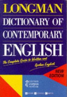 Longman Dictionary of Contemporary English