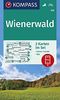 Wienerwald: 2 Wanderkarten 1:25000 im Set inklusive Karte zur offline Verwendung in der KOMPASS-App. Fahrradfahren. (KOMPASS-Wanderkarten, Band 208)