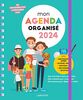 Mon Agenda Famille Organisée 2024: De septembre 2023 à décembre 2024. Avec un stylo