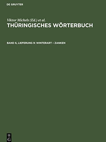 Thüringisches Wörterbuch, Band 6, Lieferung 9, Winterart ¿ zanken