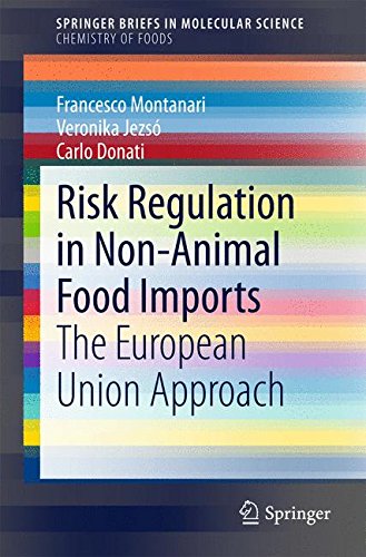 Francesco Montanari Risk Regulation In Non-Animal Food Imports, The European Union Approach (SpringerBriefs In Molecular Science)