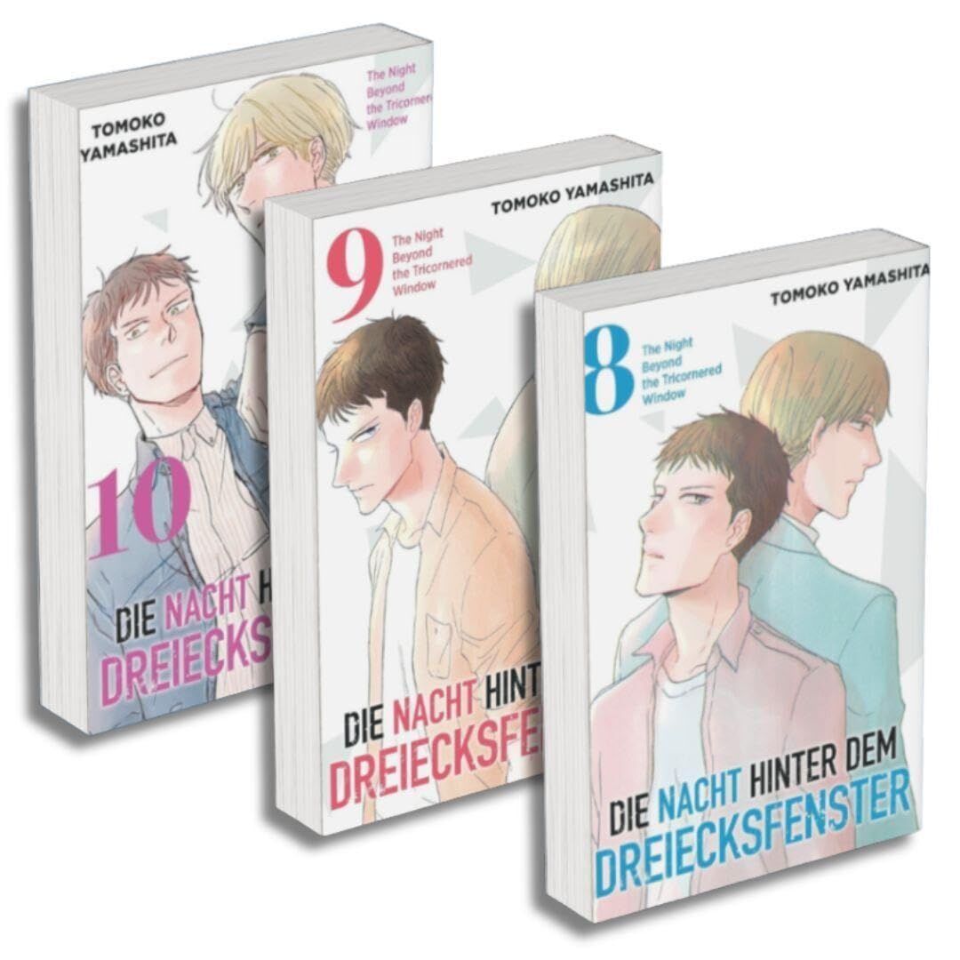 Die Nacht hinter dem Dreiecksfenster - The Night Beyond the Tricornered Window: Manga Pack 3 (Band 8-10)