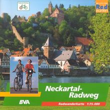 Neckartal - Radweg 1 : 75 000. Radwanderkarte. Karte und Radwanderführer