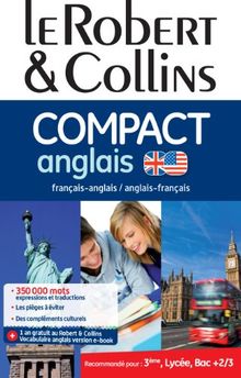 Le Robert & Collins compact anglais : français-anglais, anglais-français