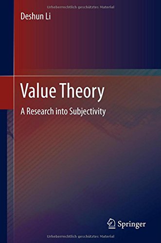 Value Theory: A Research into Subjectivity