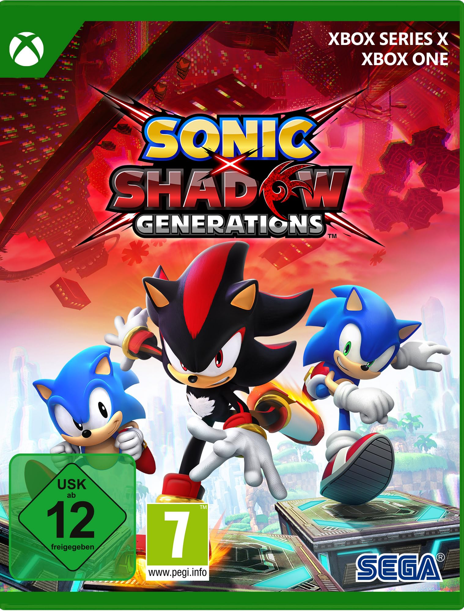 Jeu Sonic x Shadow Generations Xbox series X 